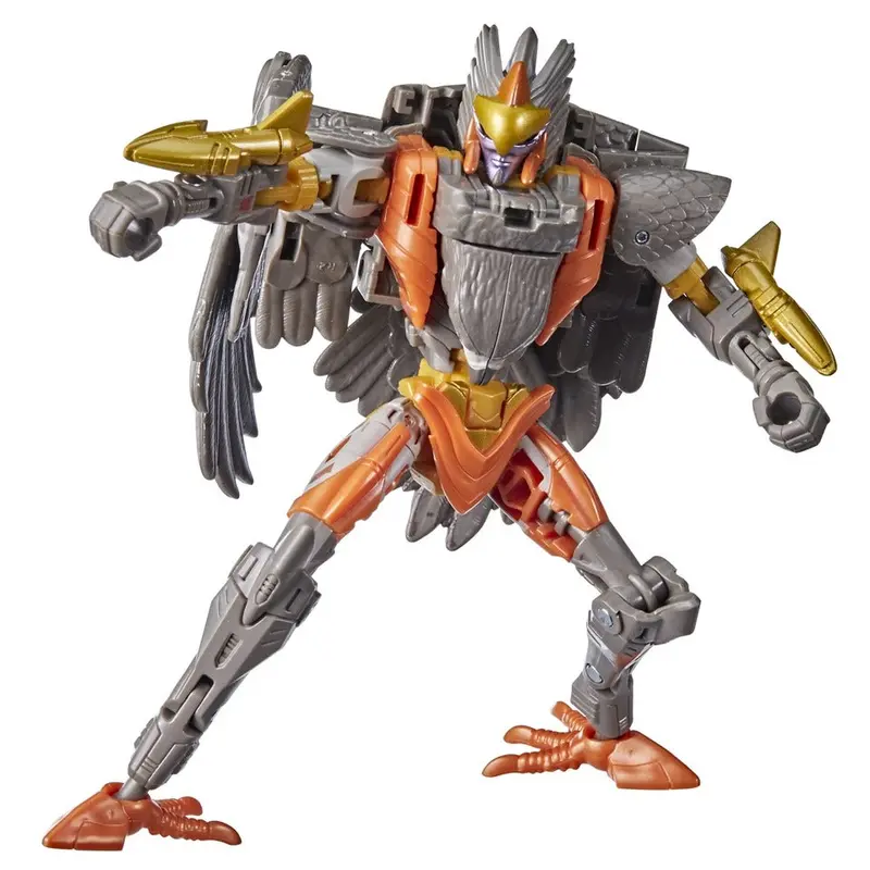 Transformers Generations War For Cybertron: Kingdom Deluxe Airazor Action Figure Wfc-K14 1