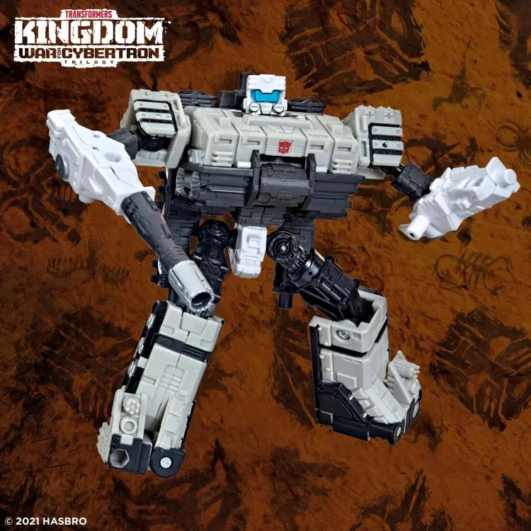 Transformers Generations War For Cybertron: Kingdom Deluxe Autobot Slammer Action Figure Wfc-K33 1