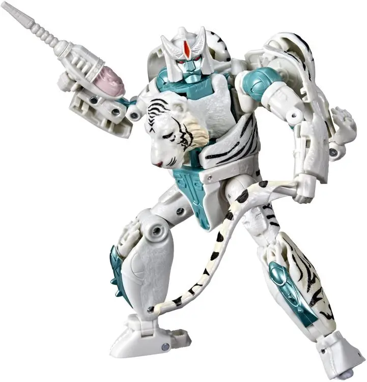 Transformers Generations War For Cybertron: Kingdom Voyager Tigatron Action Figure Wfc-K35 1