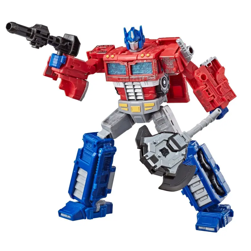 Transformers Generations War For Cybertron: Siege Voyager Optimus Prime Action Figure Wfc-S11 1