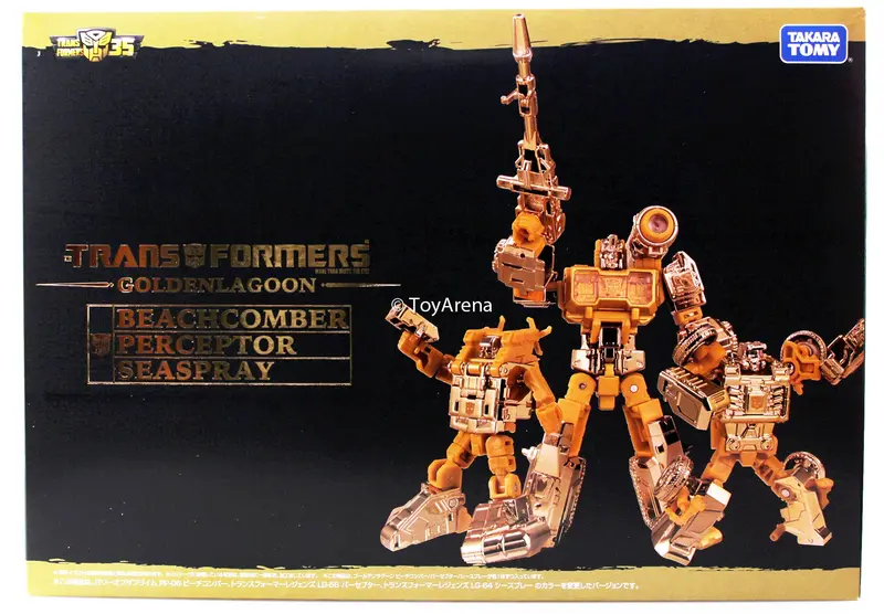 Transformers Golden Lagoon Beachcomber, Perceptor And Seaspray Set Of 3 Wonderfest Exclusive 1