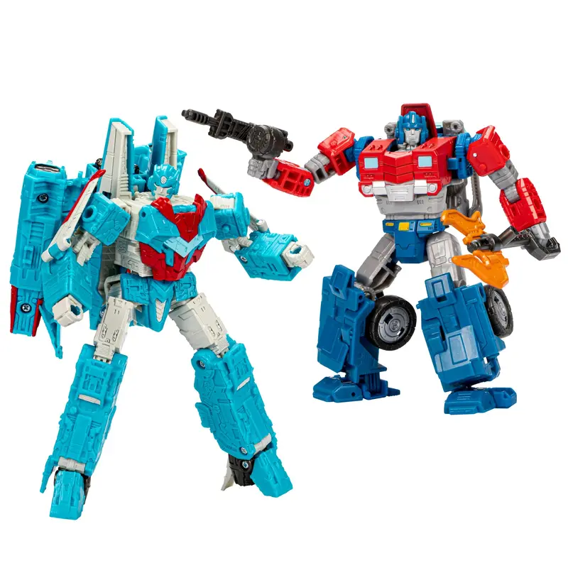 Transformers Legacy Evolution Humble Origins Senator Shockwave & Data Clerk Orion Pax 2-Pack Exclusive Action Figure 1