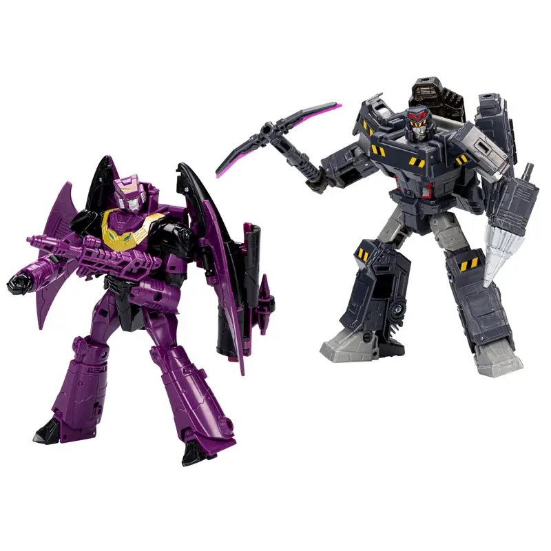 Transformers Legacy Evolution Rise Of Tyranny Miner Megatron & Senator Ratbat 2-Pack Exclusive Action Figure 1