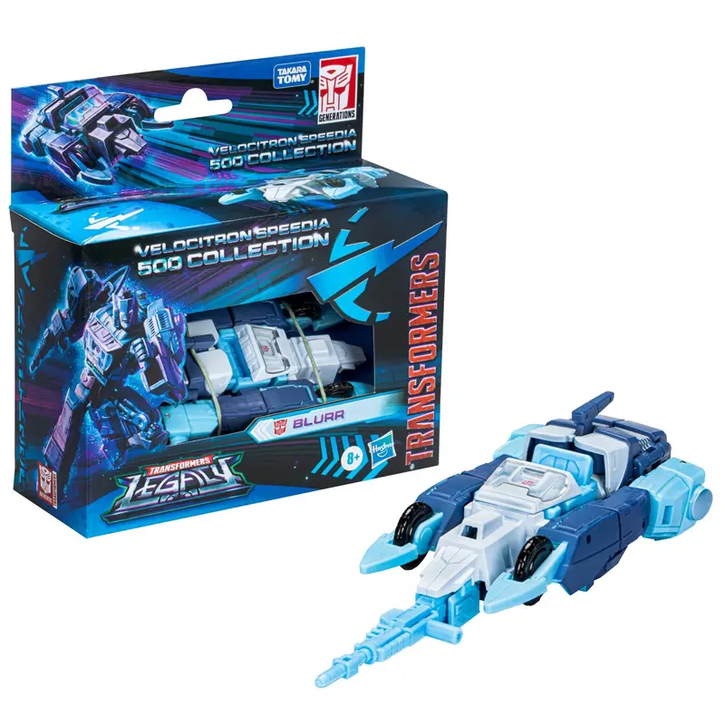Transformers Legacy Velocitron Speedia 500 Collection Deluxe Class Idw Blurr Action Figure 1