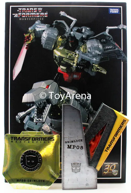 Transformers Masterpiece Mp-08 Grimlock With Flame Sword And Coin 1