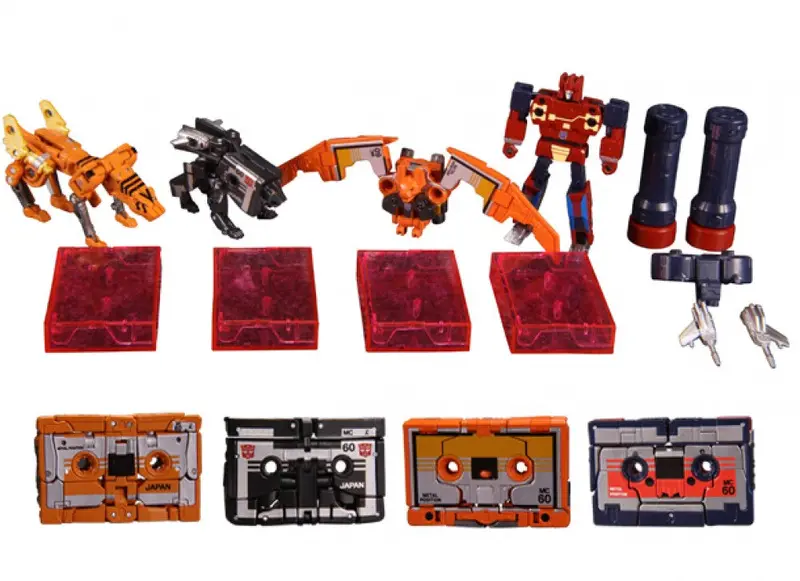Transformers Masterpiece Mp-15/16-E Cassettbot Vs Cassettron 1