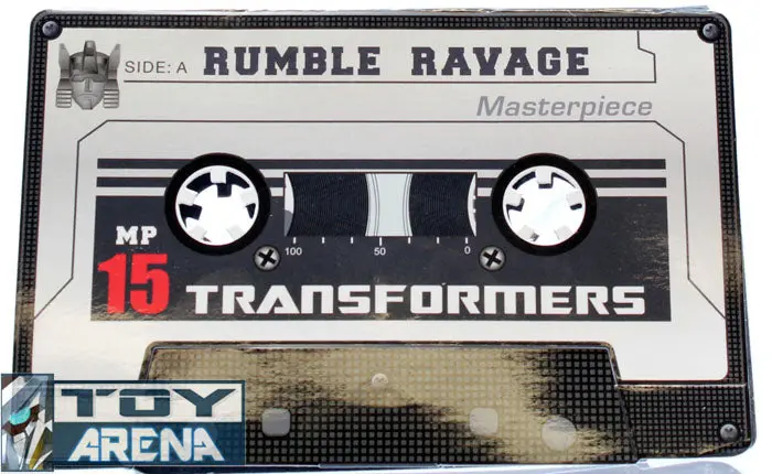Transformers Masterpiece Mp-15 Rumble & Ravage ( Coin Only ) 1