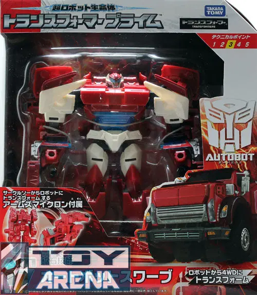 Transformers Prime Am-17 Swerve Takara Action Figure 1