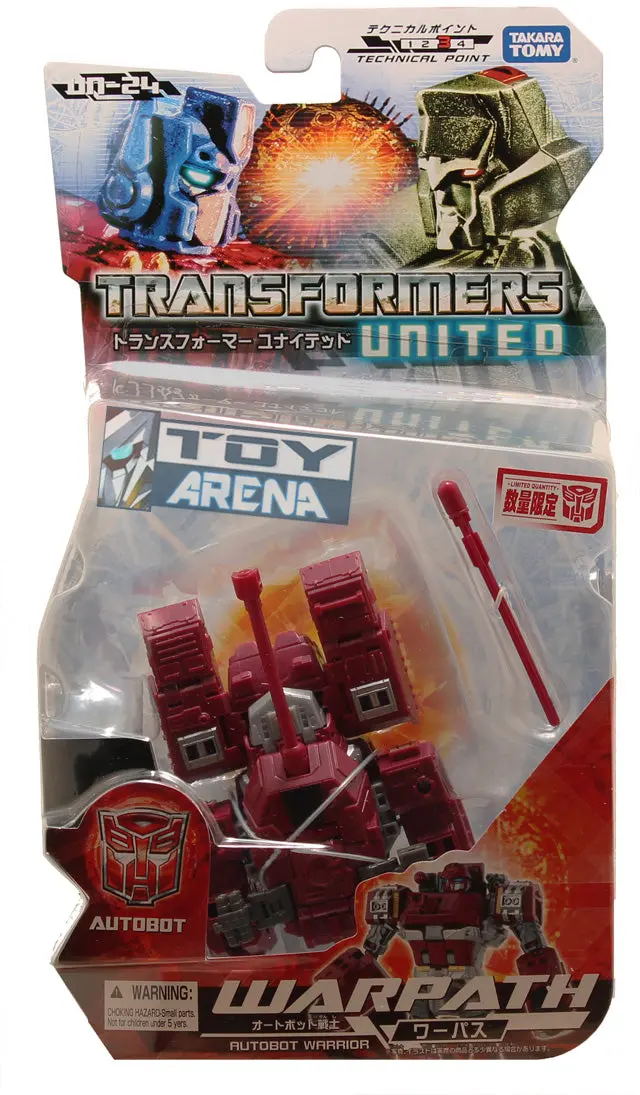 Transformers United Un-24 Warpath 1