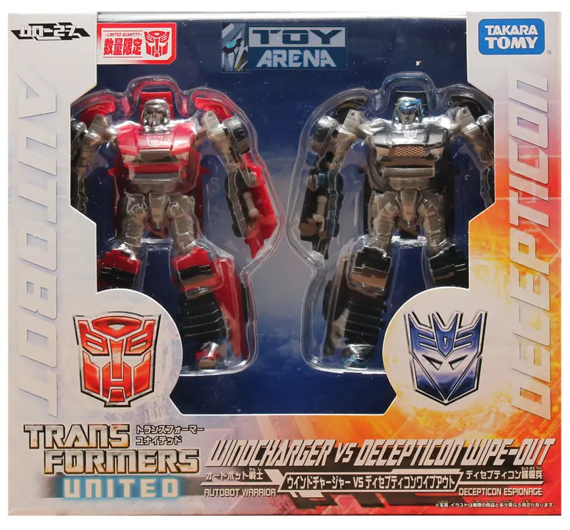 Transformers United Un-27 Windcharger Vs Decepticon Wipeout Two Pack 1