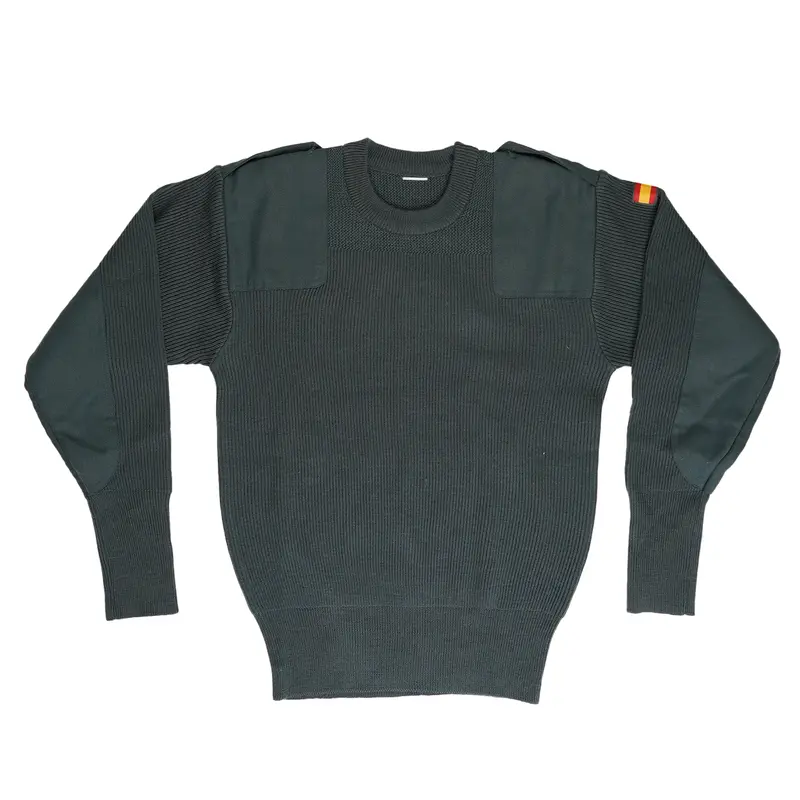 Unissued Spanish Police Wool Sweater 1