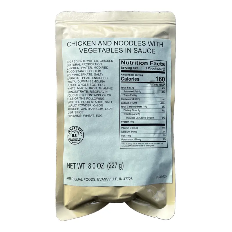 Usgi Chicken Noodle Soup Mre Entree 1