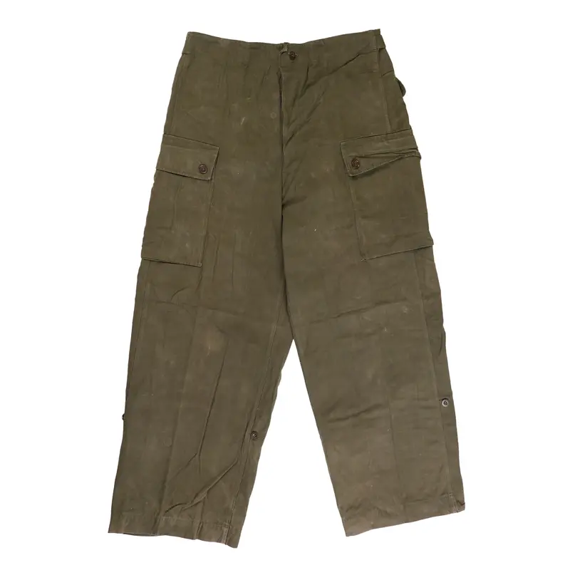 Vintage Dutch Canvas Fatigue Pants 1