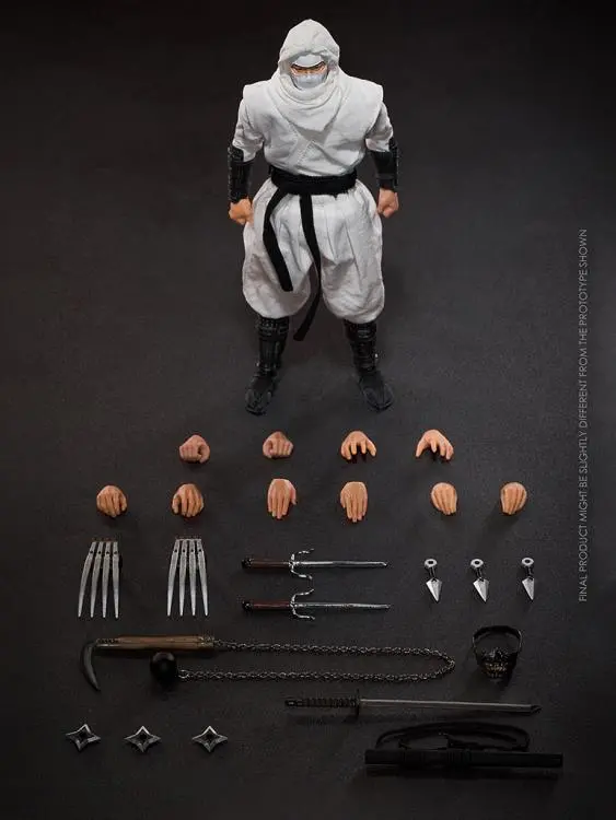 Vtoys 6Inch+ 1/12 Shadow Ninja (White) Scale Action Figure 1
