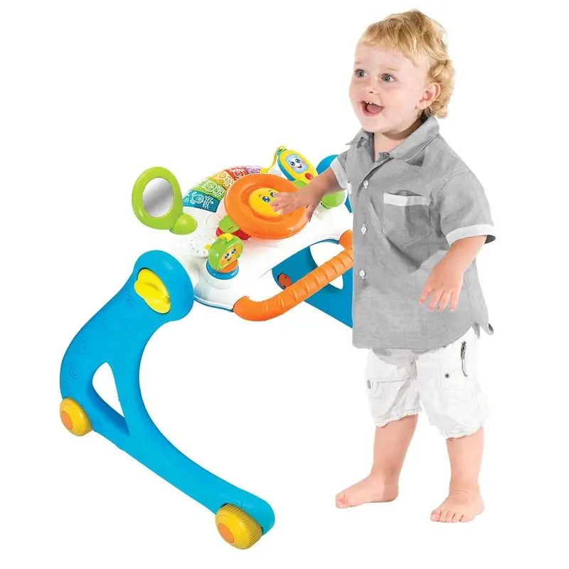 Winfun 5 In 1 Driver Play Gym Walker With Horn, Gear Stick, Ignition Key & Turning Wheel 1