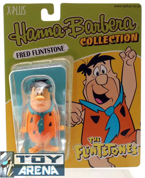 X-Plus Hanna Barbera Collection The Flintsones Fred Flintstone Action Figure 1