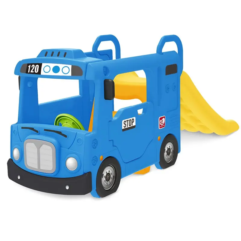 Yaya Blue Compact Bus Slide (1-6 Years) 1