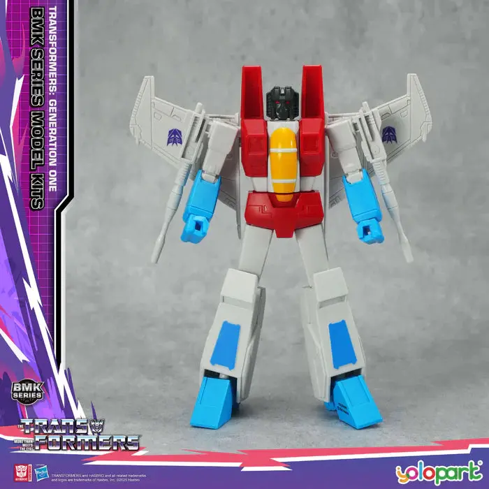 Yolopark Transformers Bmk Mini Series Generation One Starscream Model Kit 1