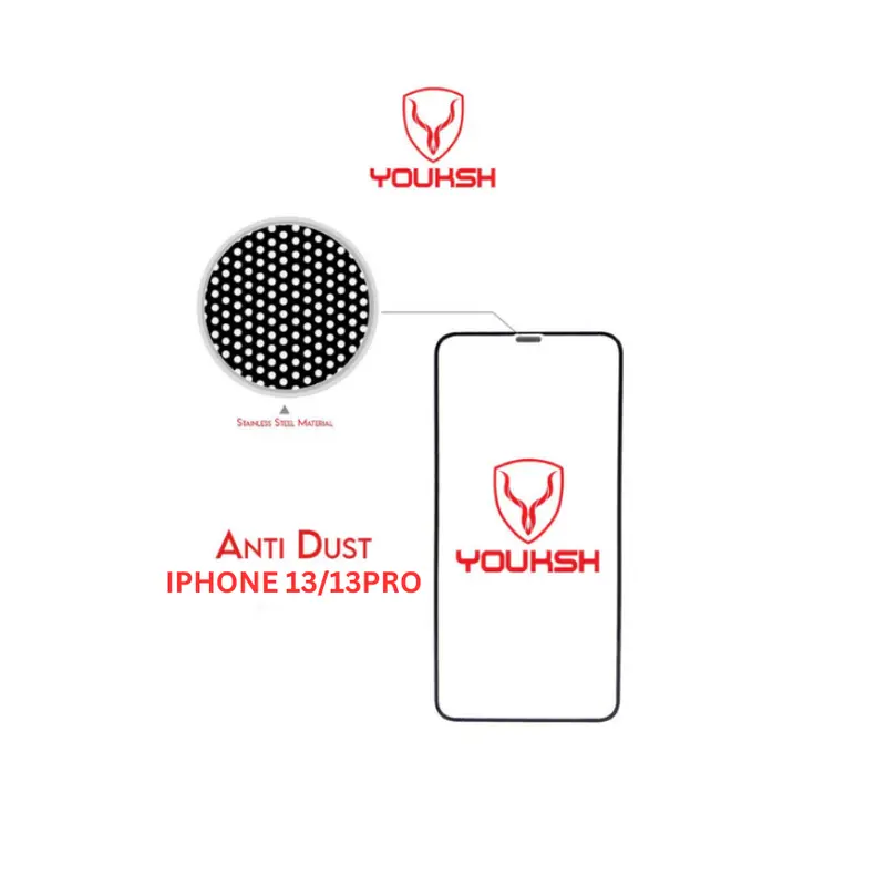 Youksh Apple Iphone 13 |13 Pro Anti Static Glass Protector With Youksh Installation Kit 1