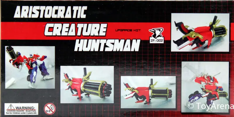 Zenith Forge Zf-002 Head And Gun Upgrade For Beast Hunter Optimus Prime 1