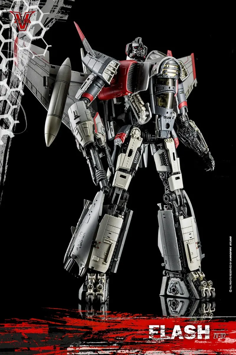 Zeta Toys Guardian Zv-02 Flash Action Figure 1