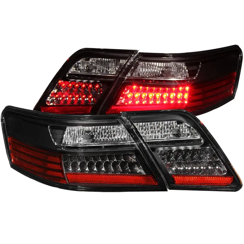 Anzo Usa 321163 Led Tail Light Assembly – Clear Lens, Black Housing, Sold As Pair 1