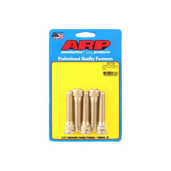 Arp 100-7729 Subaru Wheel Stud Kit – 12Mm X 1.25 Thread, 2.535-Inch Length (5-Pack) 1