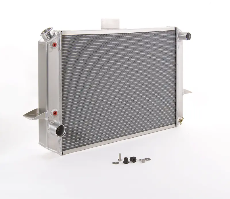 Be Cool 63178 Polished Aluminum Radiator – Direct-Fit For 1970–1974 Dodge E-Body With Automatic Transmission 1