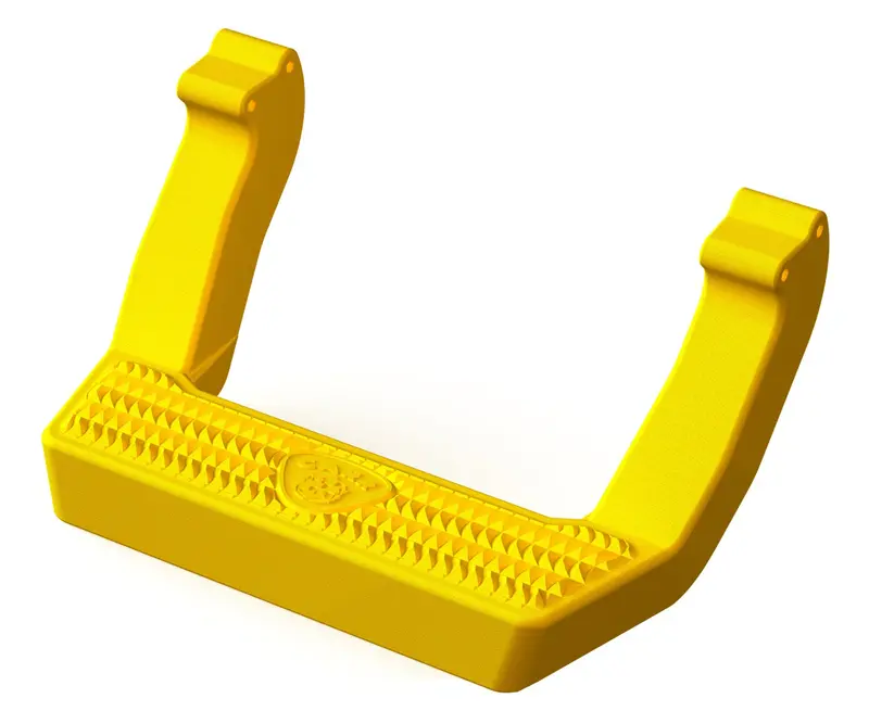 Carr Xp7 Assist Steps – Safety Yellow Powder-Coated Side Step Pair (Model 115777) 1