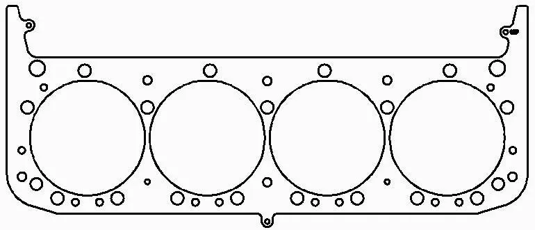Cometic C5551-040 Mls Head Gasket – .040" Thick, 4.220" Bore, For Small-Block Chevy 1