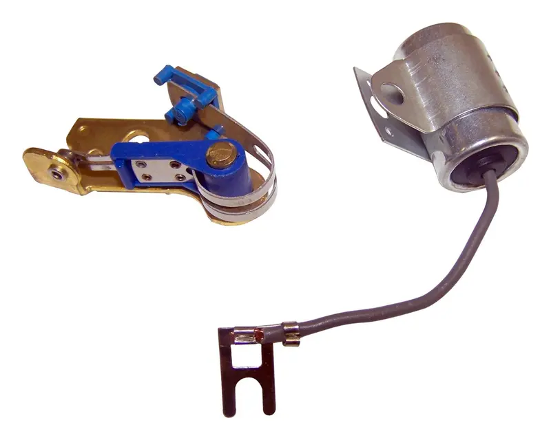 Crown Automotive J4488760 Ignition Point Set With Condenser For Jeep Vehicles 1
