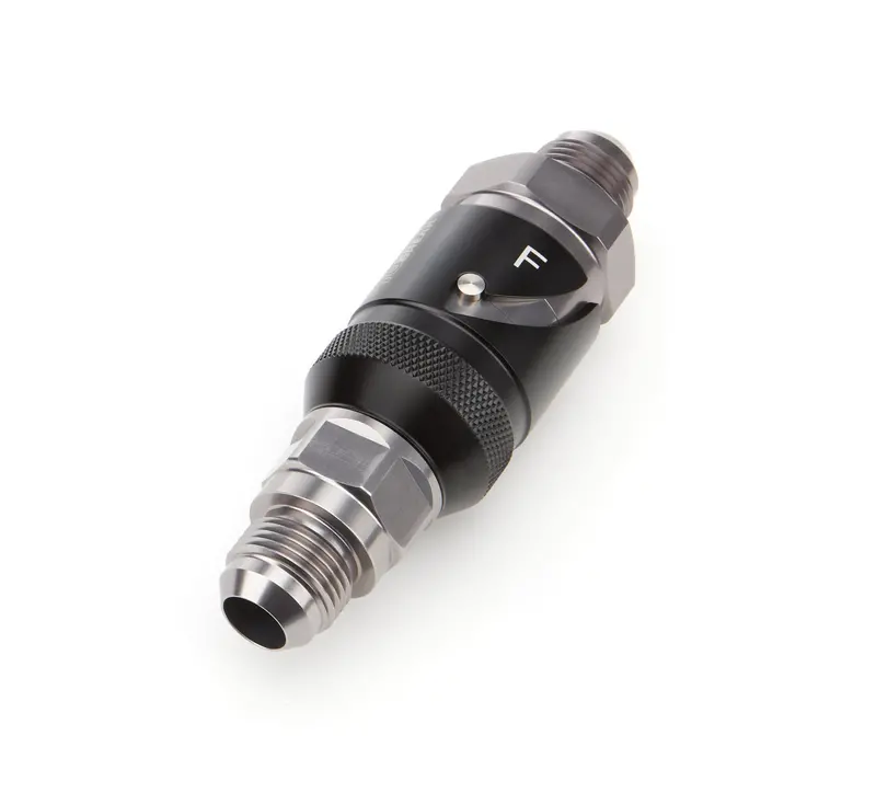 Deatschwerks 10An Dry Break Quick Disconnect Fitting – Stainless Steel, Model 6-02-0224-B 1