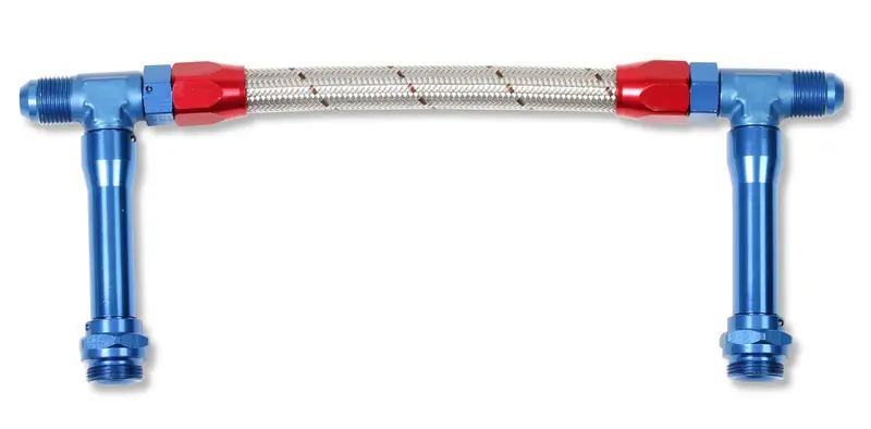 Earl’S 101276Erl Billet Aluminum Fuel Line Kit – High-Pressure An Fittings & Braided Hose 1