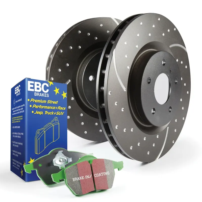 Ebc Brakes S10Kr1153 Complete Brake Service Kit – Disc Pads + Rotors Or Drum Shoes + Drums 1