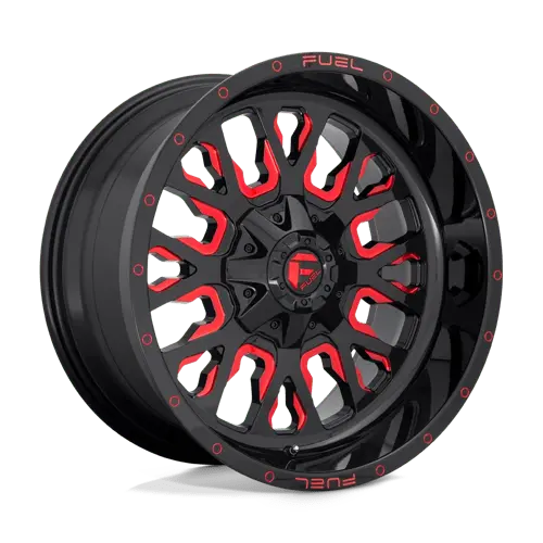 Fuel D612 Forged Wheel – 17X9", 6X135Mm, Gloss Black With Red Tint, -12Mm Offset 1