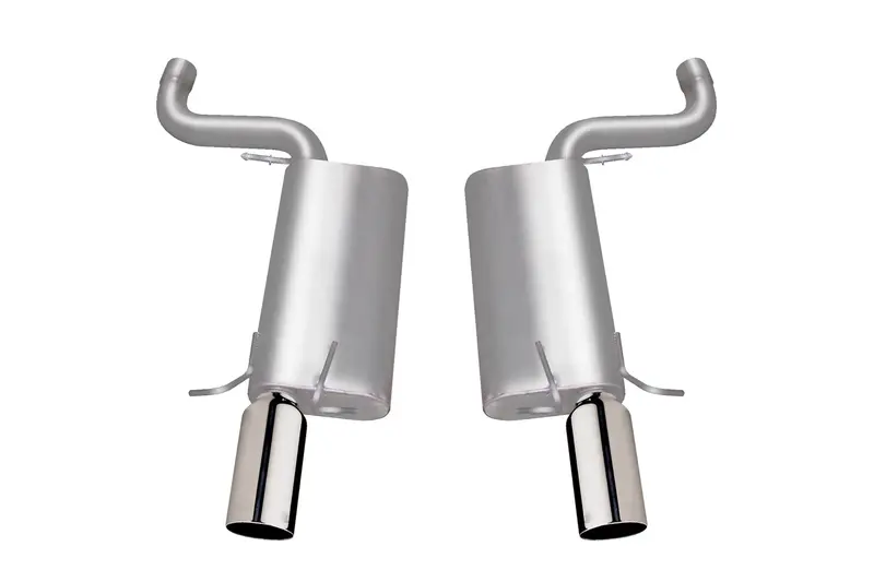 Gibson 616000 Dual Axle-Back Exhaust System – Stainless Steel, Dual-Outlet Performance 1