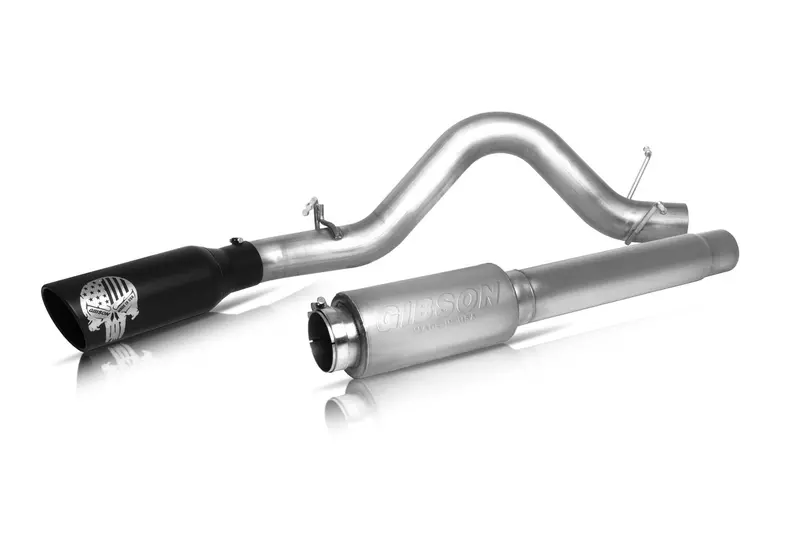 Gibson Patriot 76-0040 Stainless Steel Cat-Back Exhaust System – Single Exit 1