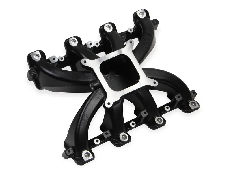 Holley 300-137Bk Ls Mid-Rise Single-Plane Efi Intake Manifold – Bolt-On Power Upgrade 1