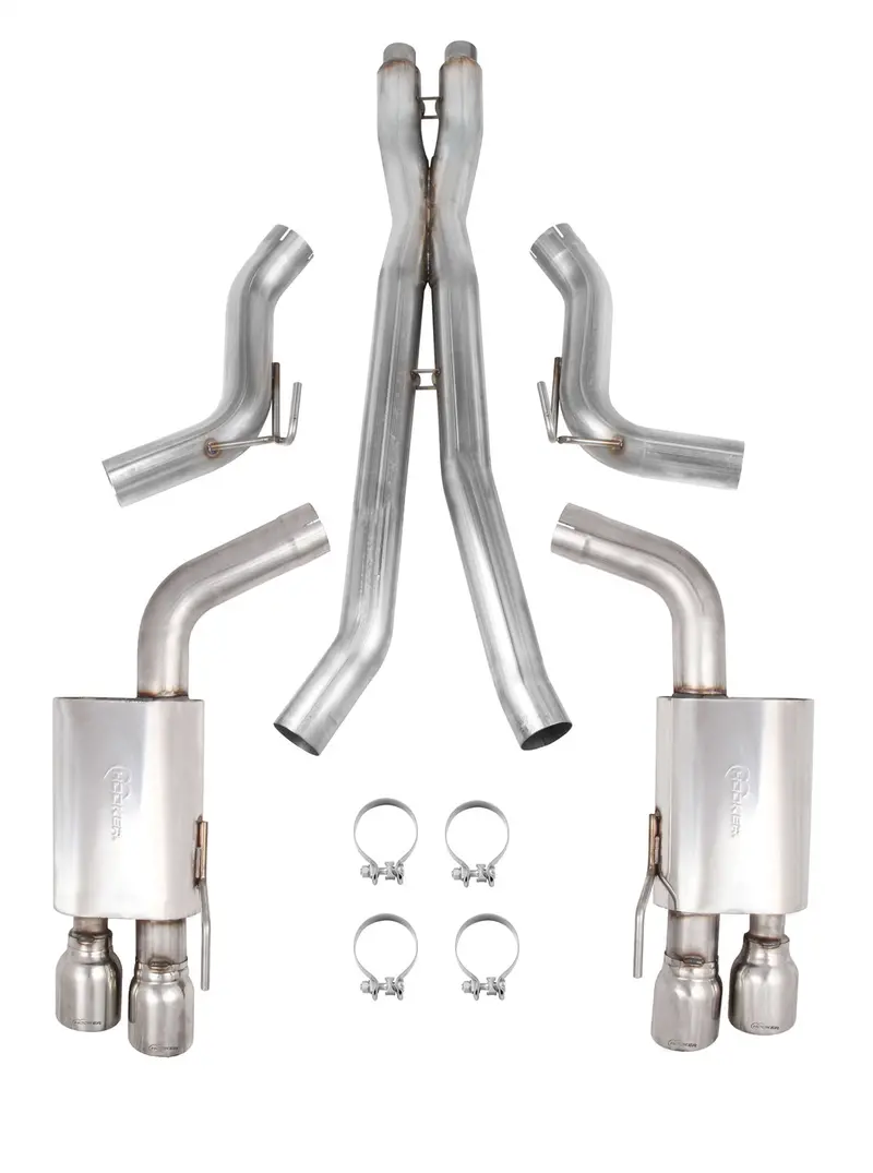 Hooker Bh3360 Blackheart Cat-Back Exhaust System For Muscle Cars And Trucks 1