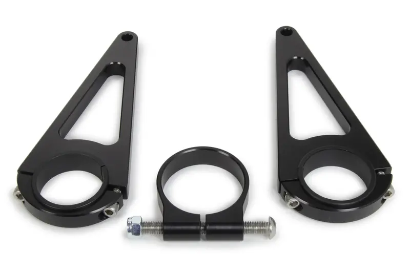 Ididit Billet Column Drop – Black Finish, 5.5" X 2" Adjustable Steering Column 1
