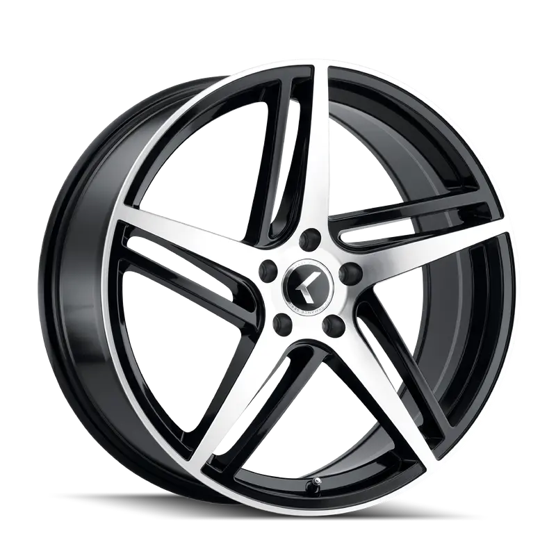 Kraze 20X8.5 Black/Machined Face Alloy Wheel – 5X120, 38Mm Offset 1