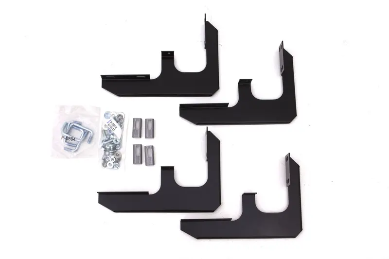 Lund 318094 Black Nerf Bar Step Bracket Installation Kit 1
