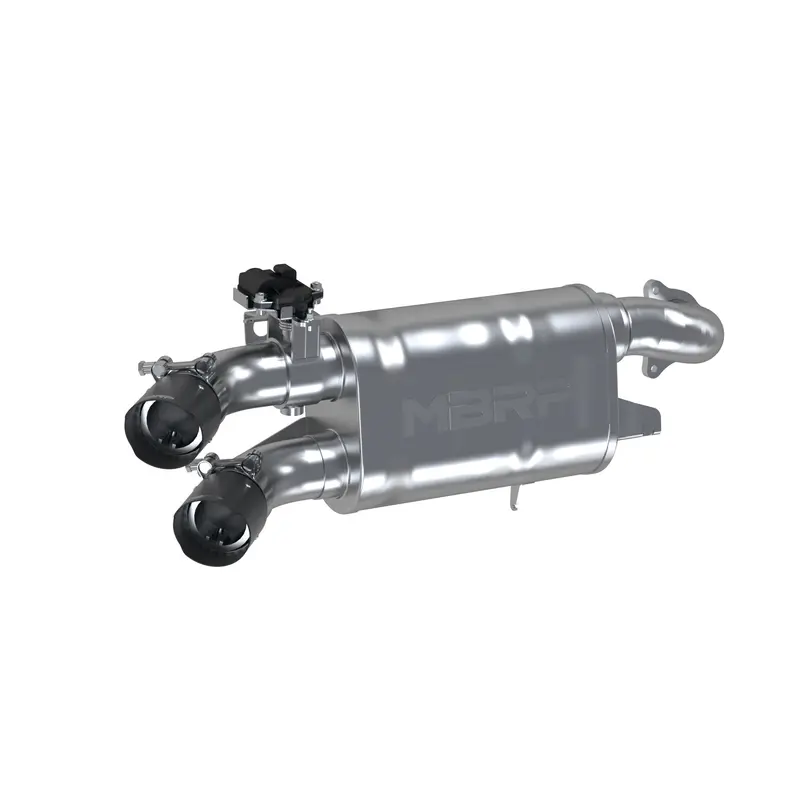 Mbrp At-9524As Dual Exhaust System With 3-Inch Stainless Steel Pipes And Carbon Fiber Tips 1