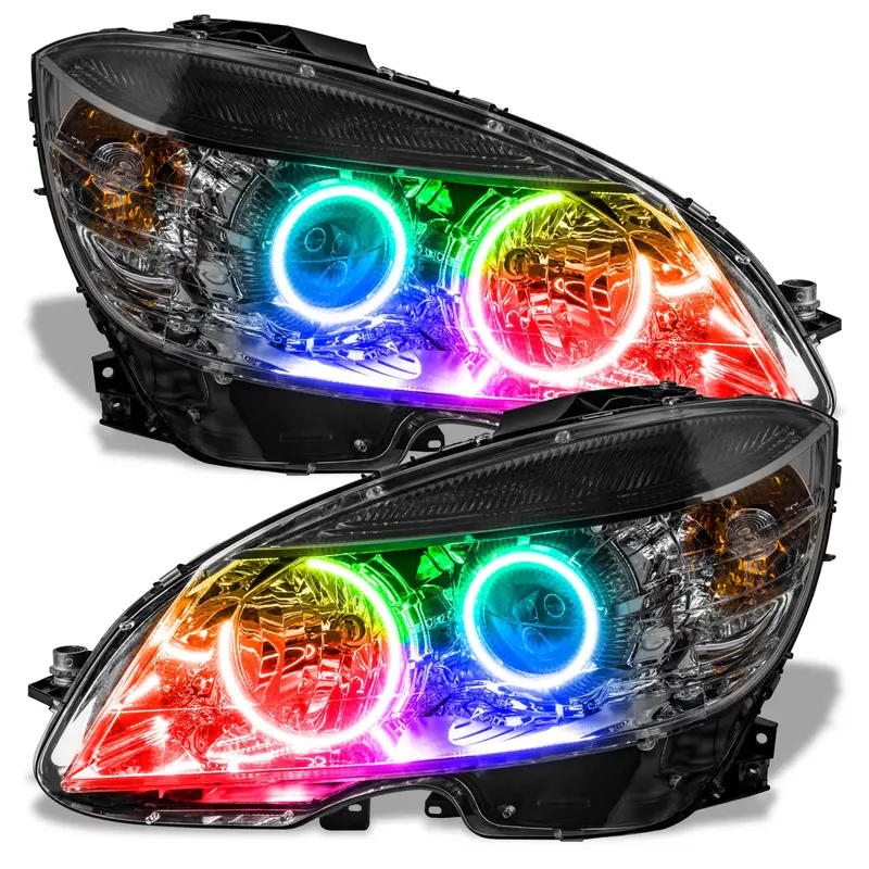 Oracle Lighting Colorshift Smd Headlights – Pre-Assembled Black Bezel (Model 7115-330) 1