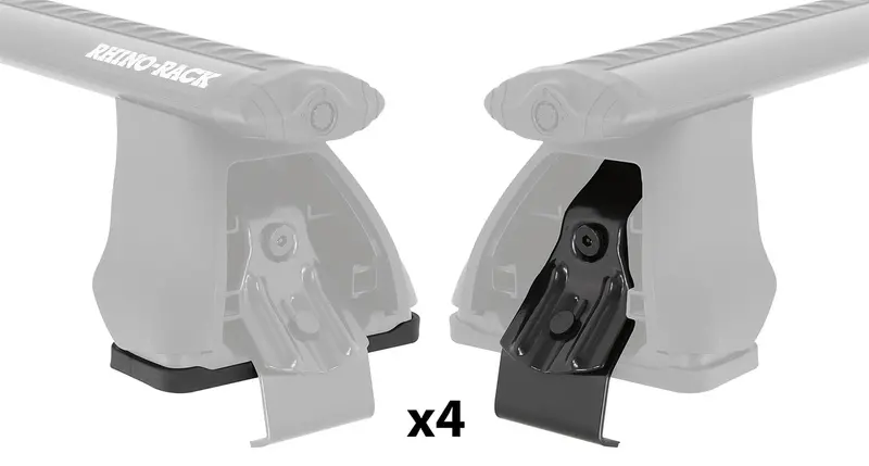 Rhino-Rack Dk462 Fit Kit For 2500 Series Roof Racks – Includes 4 Pads & 4 Clamps 1