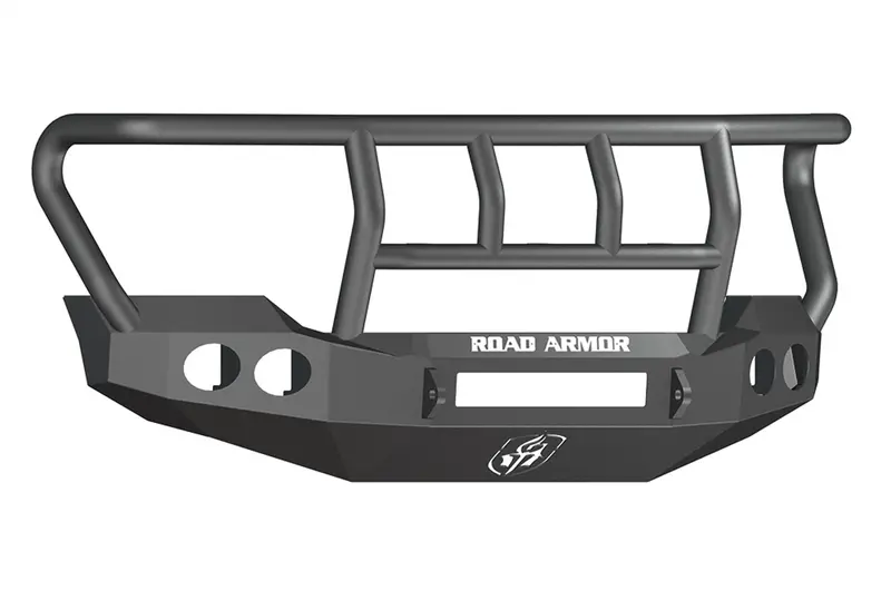 Road Armor Stealth Front Bumper – Non-Winch Titan Ii Guard, Satin Black Finish 1