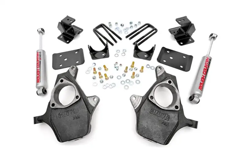 Rough Country 722.20 Spindle-Based Lowering Kit For Front Suspension 1