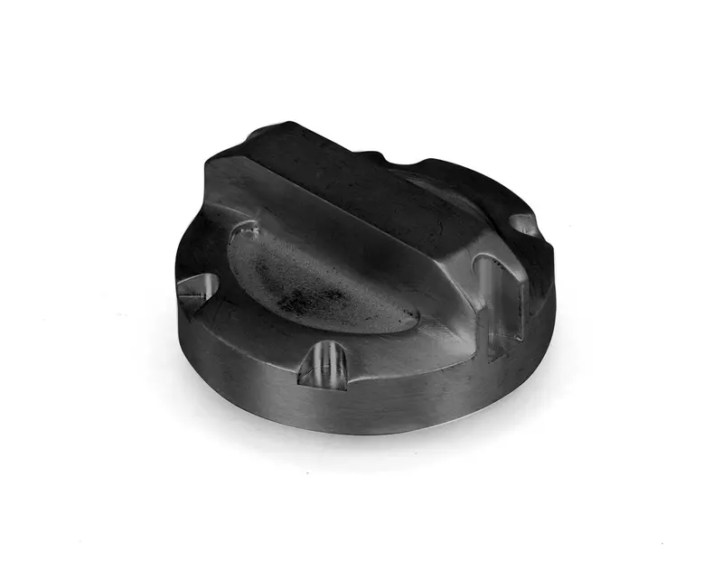 Rugged Ridge 11431.01 Billet Aluminum Power Steering Reservoir Cap – Sleek Black Anodized Finish 1