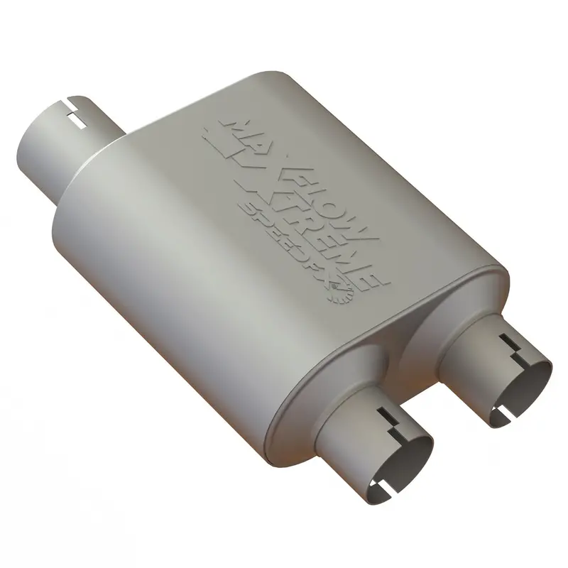 Speedfx Universal Exhaust Muffler – Performance Sound Control (Model 50100M2) 1