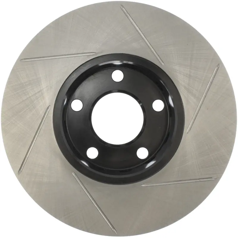 Stoptech 126.33039Sr Front Right Slotted Sport Brake Rotor 1